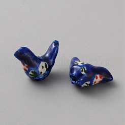 Handmade Porcelain Beads&nbsp;PORC-WH0016-14A