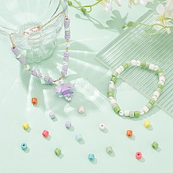 600Pcs 12 Colors Opaque Acrylic Beads&nbsp;OACR-SC0001-50