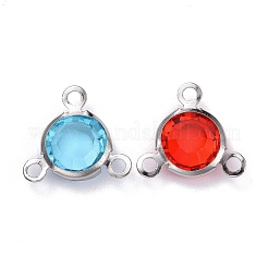 40Pcs 10 Colors Glass Charms&nbsp;GLAA-UN0001-03