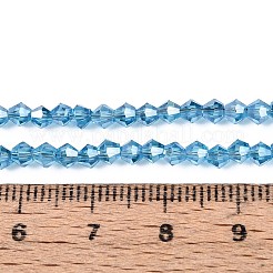Electroplate Glass Beads Strands&nbsp;EGLA-J026-3mm-H09-01