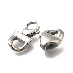 304 Stainless Steel Lobster Claw Clasps&nbsp;STAS-L284-02P