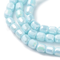 Electroplate Glass Beads Strands&nbsp;EGLA-K015-08E