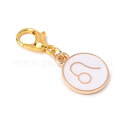 12Pcs Alloy Enamel Pendant Decorations&nbsp;HJEW-JM04204-01