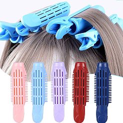 ボリュームアップ毛根クリップ  天然な柔らかさのカーリーヘアスタイリングツール  ミックスカラー  105x30x24mm  5色  2個/カラー  10個/セット&nbsp;MRMJ-OC0001-20