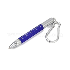 Aluminum Practical 6-in-1 Keychain Pen&nbsp;LS-AJEW-R004-01P-10