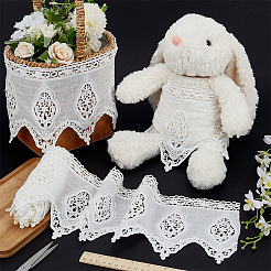 3 Yards Cotton Embroidery Flower Lace Trim&nbsp;OCOR-FG0002-87