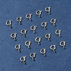 Brass Spring Ring Clasps&nbsp;KK-FS0001-50P