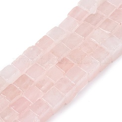 Natural Rose Quartz Beads Strands&nbsp;G-T139-6x6-05A