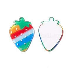 Acrylic Cabochons Suitable for Hair Pins&nbsp;X-MACR-I038-02