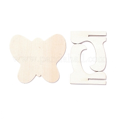 Butterfly Wooden Mini Chalkboard Signs&nbsp;LS-AJEW-M035-03