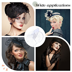 Mesh Veil Cloth Hair Bands&nbsp;AJEW-WH0248-740B