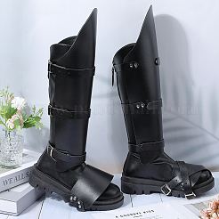 Imitation Leather Boot Cover&nbsp;AJEW-WH20003-14B