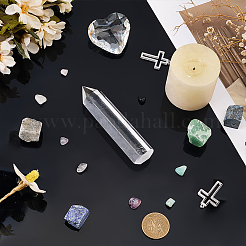 Natural Quartz Crystal Hexagon Prism Home Display Decoration&nbsp;AJEW-WH0796-14