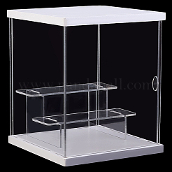 3-Tier Transparent Acrylic Minifigures Display Case&nbsp;ODIS-WH0043-68B