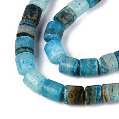 Dyed Natural Afghan Jade Beads Strands&nbsp;G-T141-93A