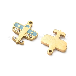 304 Stainless Steel Enamel Pendants&nbsp;STAS-B142-04G