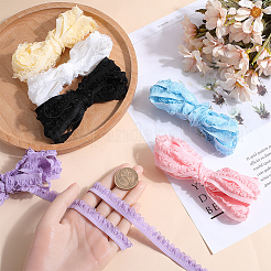 18M 6 Colors Polyester Elastic Lace Trim&nbsp;SRIB-GF0001-33