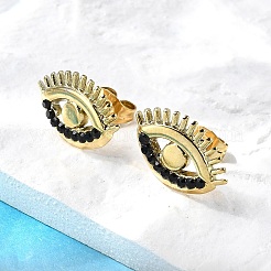 304 Stainless Steel Stud Earrings&nbsp;EJEW-F361-13G