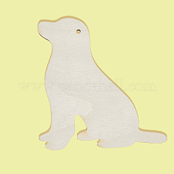 Unfinished Blank Wooden Big Pendants Kit&nbsp;WOOD-WH20014-003D