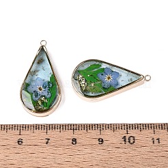 Epoxy Resin Pendants&nbsp;KK-Q082-02KCG-02