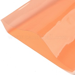 長方形のプラスチック陰陽袋  ライトサーモン  21.5x14.8x0.02cm&nbsp;ABAG-U005-01B