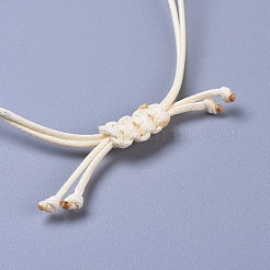 Adjustable Cowrie Shell Beaded Necklace and Bracelets Jewelry Sets&nbsp;SJEW-JS01019