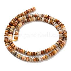 Natural Crazy Agate Beads Strands&nbsp;G-Z110-B34-2x4mm