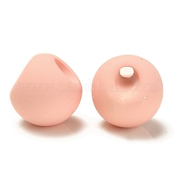 Rubberized Acrylic Beads&nbsp;OACR-G012-05F