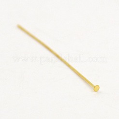 鉄平頭ピン  ニッケルフリー  ミックスカラー  50x0.7mm  21ゲージ  約500個/100g  ヘッド：2mm&nbsp;X-IFIN-MSMC010-03-NF