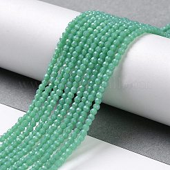 Glass Imitation Jade Beads Strands&nbsp;GLAA-H021-02-07