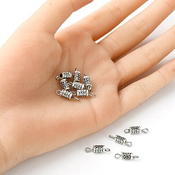 Tibetan Style Alloy Connector Charms&nbsp;PALLOY-YW0001-45