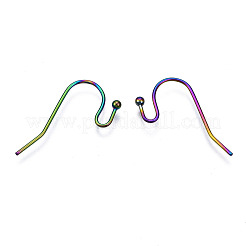 Ion Plating(IP) 304 Stainless Steel French Earring Hooks&nbsp;STAS-S119-017