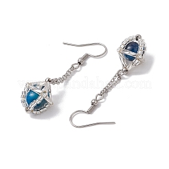 Glass Seed Beads Dangle Earrings&nbsp;EJEW-MZ00350-01