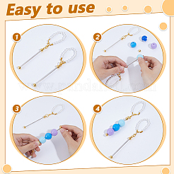 6Pcs Glass Pearl Cup Handle Charms&nbsp;HJEW-AR00023