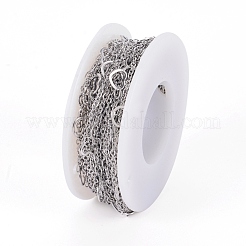 Tarnish Resistant 304 Stainless Steel Link Chains&nbsp;CHS-F007-14P
