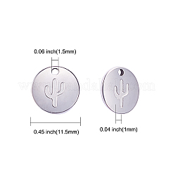 304 Stainless Steel Charms&nbsp;STAS-CJ0001-225
