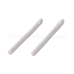 925スターリングシルバースタンドピアスパーツ  銀  12x0.7mm  約200個/10g&nbsp;STER-E041-16S