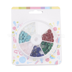 Natural & Synthetic Mixed Gemstone Cabochons&nbsp;G-JP0001-13