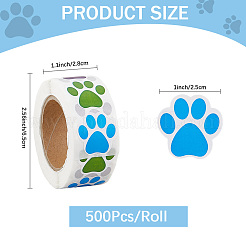 Paper Decorative Stickers&nbsp;STIC-WH20010-07B