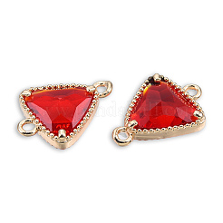 Transparent K9 Glass Connector Charms&nbsp;GLAA-N038-60-F09