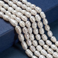 Natural Cultured Freshwater Pearl Beads Strands&nbsp;X-PEAR-N012-05G