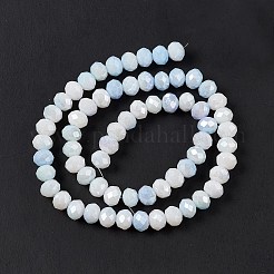 Ombre Effect Dyed Glass Beads Strands&nbsp;X-GLAA-C023-02A