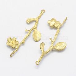 Brass Peg Bails Pendants&nbsp;KK-F721-166C-RS