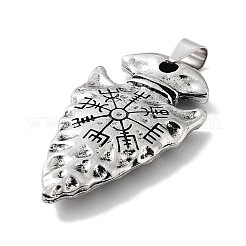 Tibetan Style Alloy Pendants&nbsp;TIBE-L012-028AS