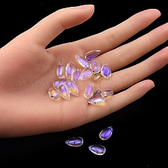 Transparent Glass Charms&nbsp;GLAA-YW0003-03