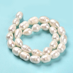 Natural Cultured Freshwater Pearl Beads Strands&nbsp;PEAR-E016-067