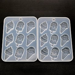 Food Grade Ice Cream DIY Silicone Cabochon Molds&nbsp;PW-WG37455-01