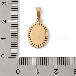 PVD Vacuum Plating 304 Stainless Steel Pendants&nbsp;STAS-M068-04G