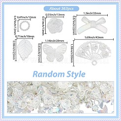 200g Transparent Acrylic Beads&nbsp;OACR-SP0001-86A