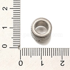 304 Stainless Steel European Beads&nbsp;STAS-R140-04P-02